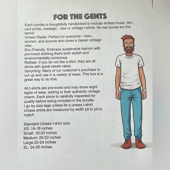 5 T-Shirts. Mystery T-Shirt Packs. May include vintage, new, and or preowned. - Picture 16 of 16